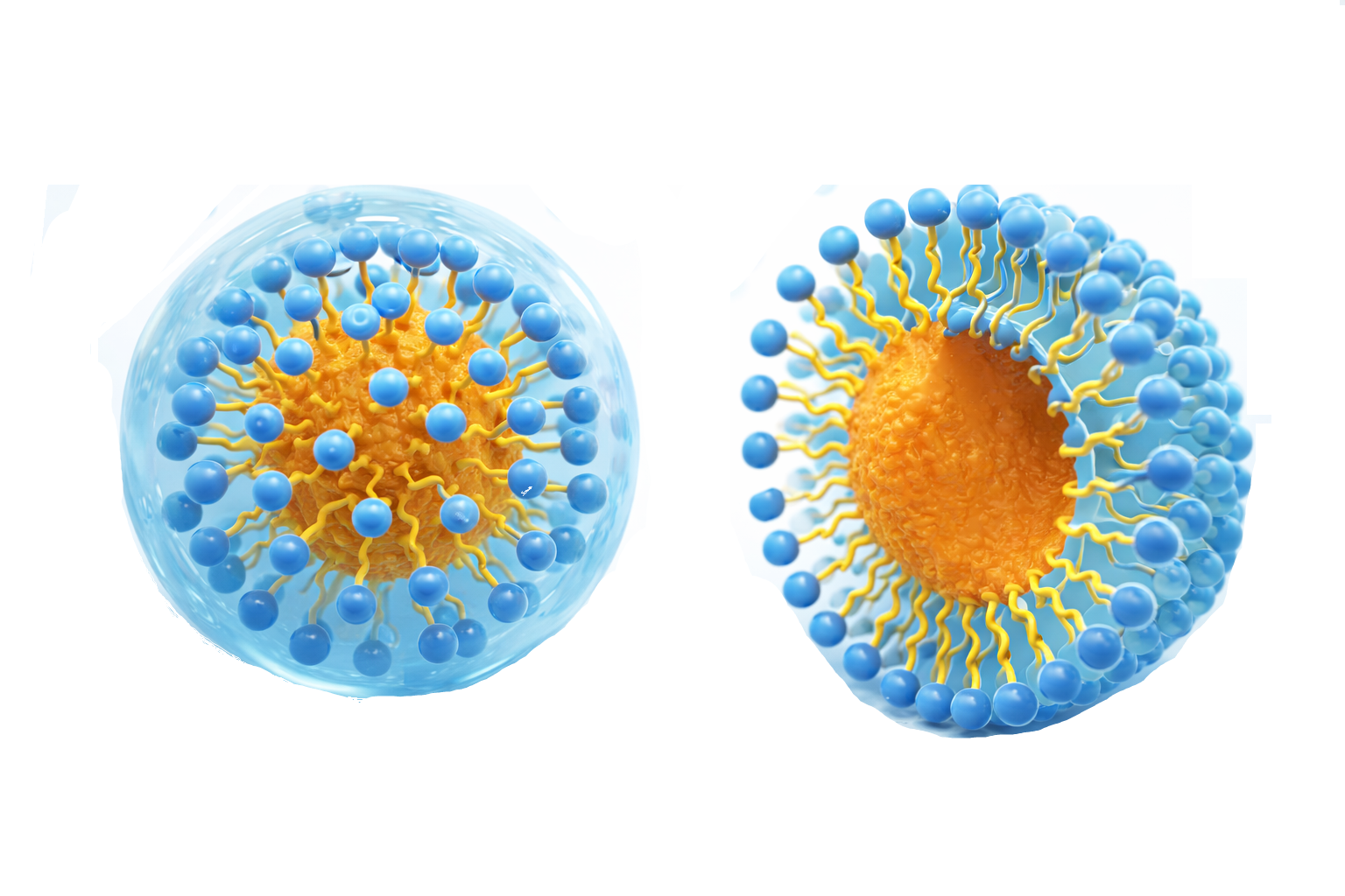 Schéma d'une micelle